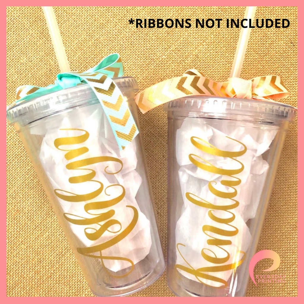 personalized clear tumbler with straw shopee philippines