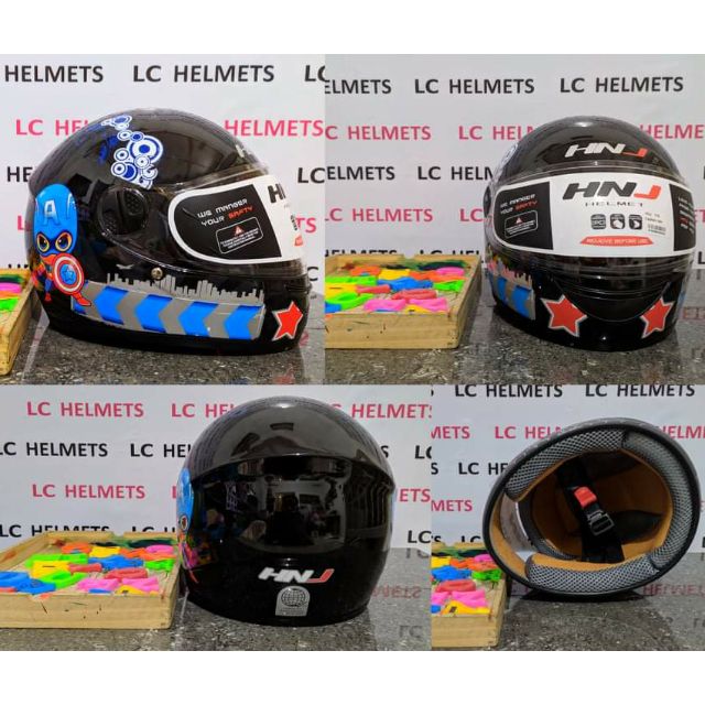 captain america bike helmet