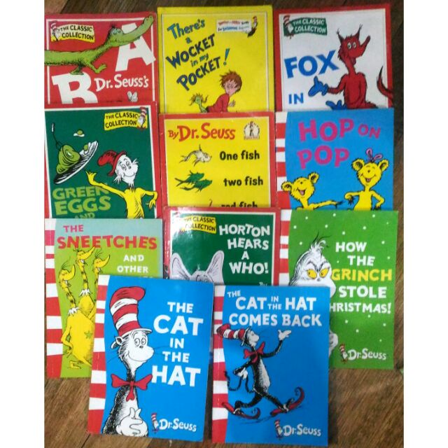 Dr Seuss Books 11books preloved | Shopee Philippines