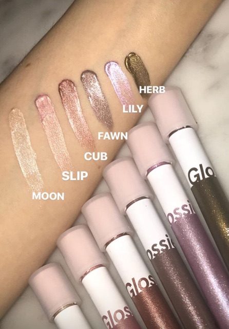 glossier liquid eyeshadow