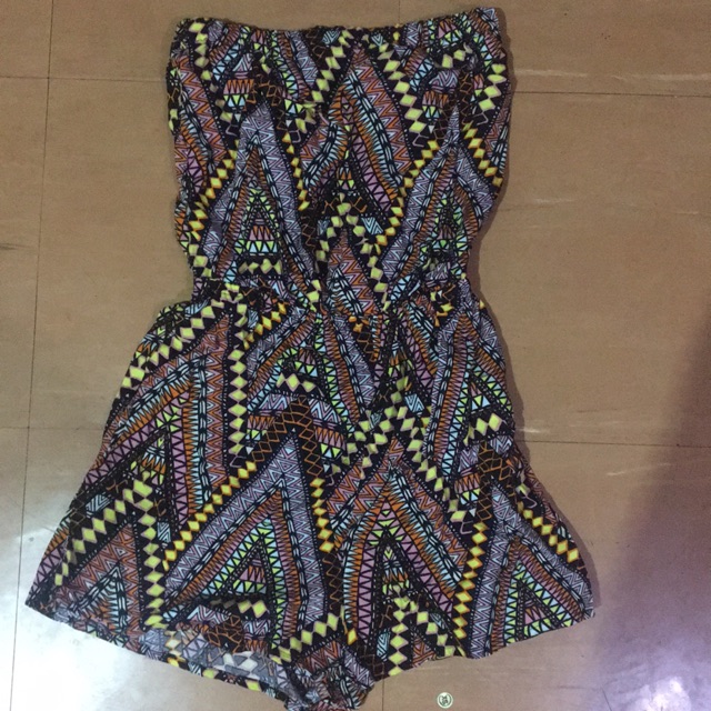 h&m divided romper