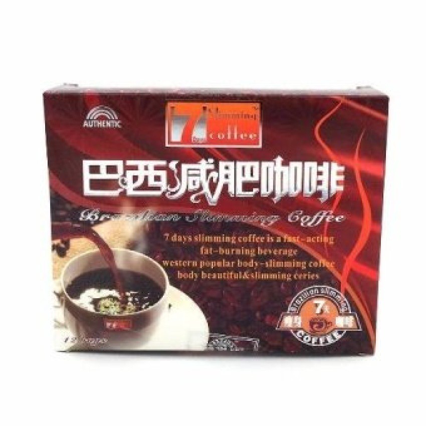 7 Days Brazilian Slimming Coffee Box Shopee Philippines