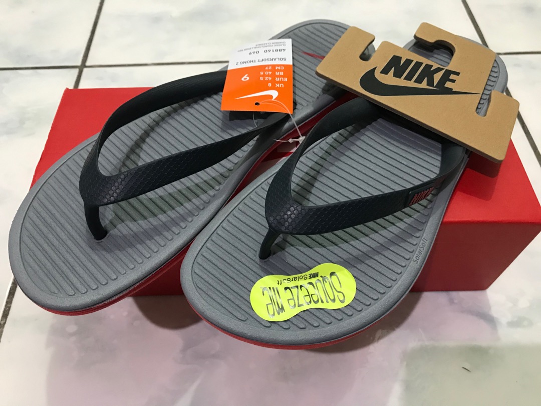 nike solarsoft thong
