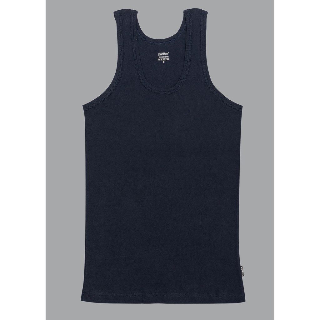 Puritan Sports Sando - 100% Pure Cotton Style 5710 Navy Blue | Shopee ...