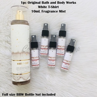 1pc Original 10mL Bath And Body Works Fragrance Mist WHITE T-SHIRT - 9 ...