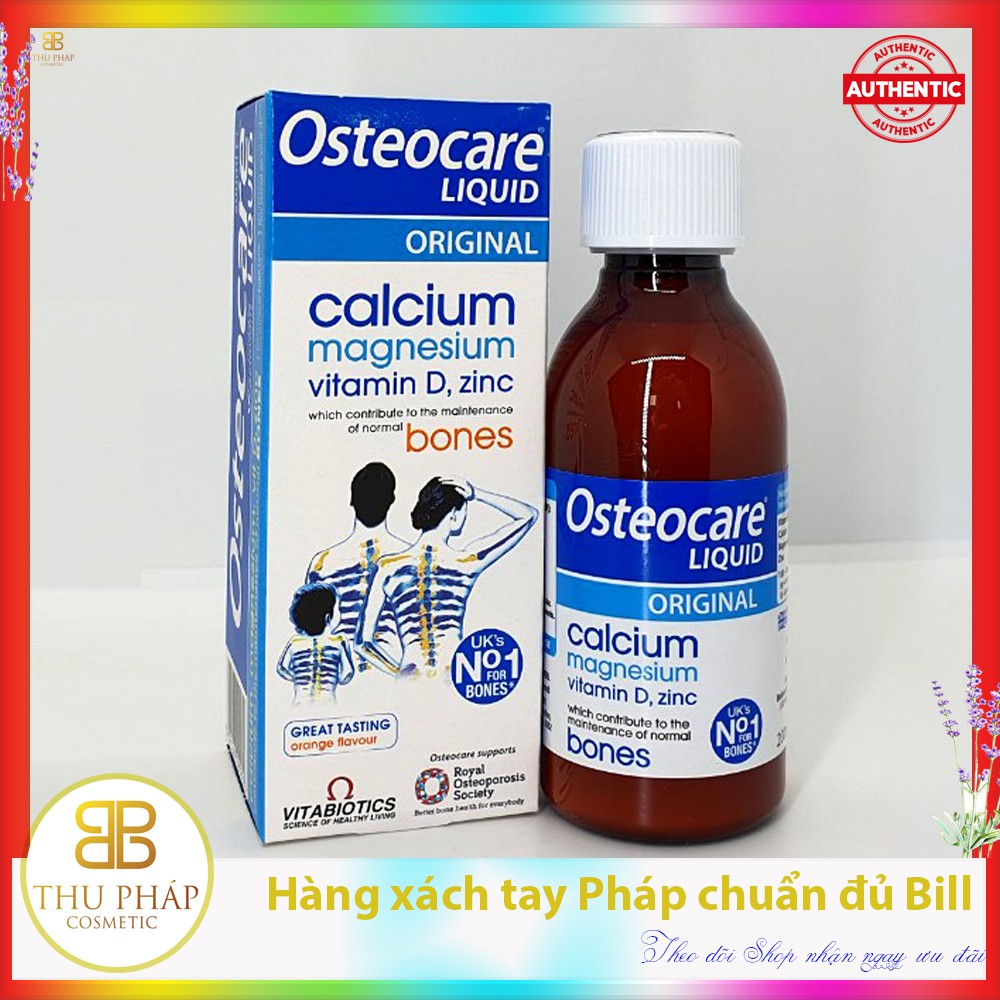 Osteocare Liquid Water Calcium 0ml Shopee Philippines