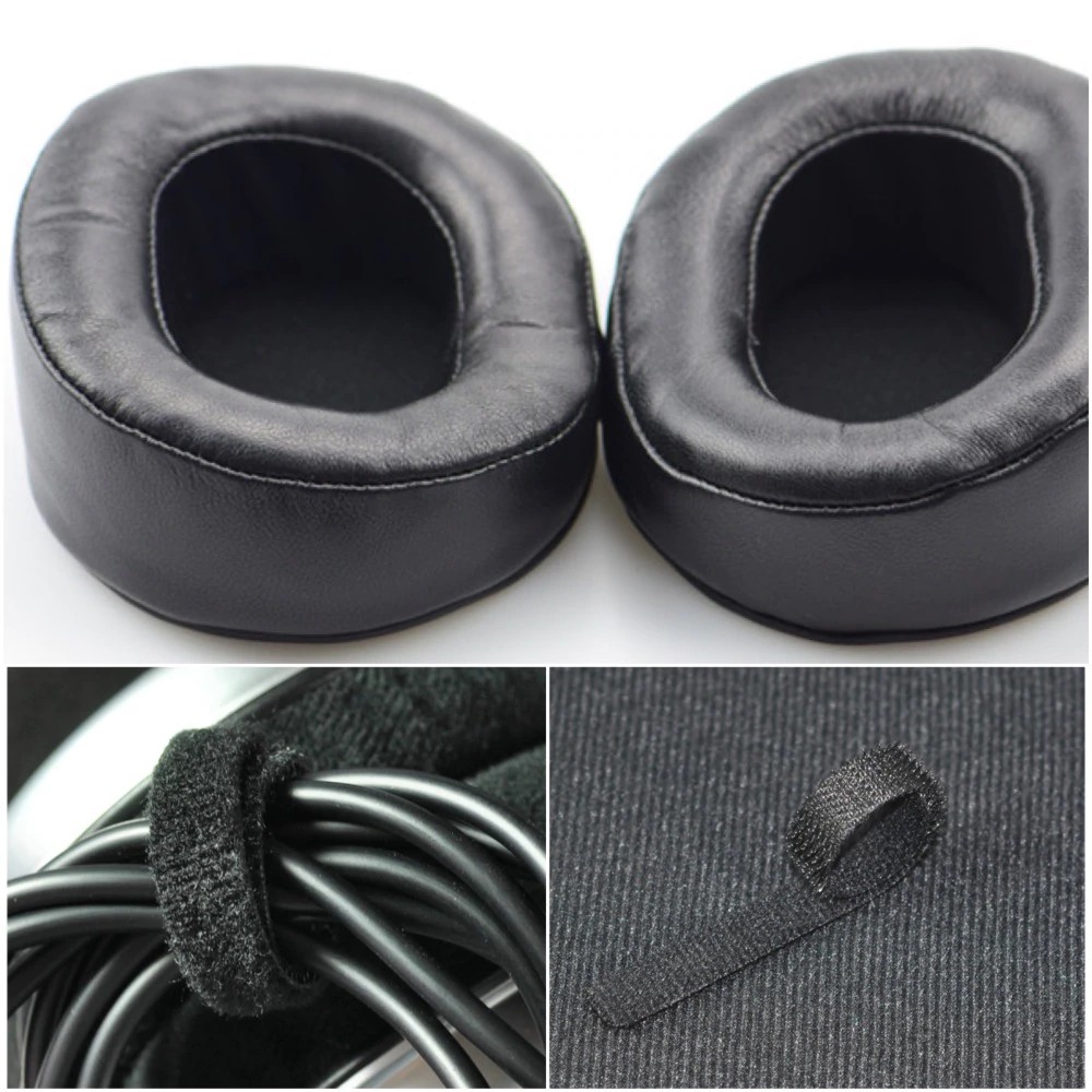 Genuine Lambskin Leather Ear Pad For Sony Mdr Ds7500 Mdr Hw700ds Headphone Foam Cushion Earmuff Shopee Philippines