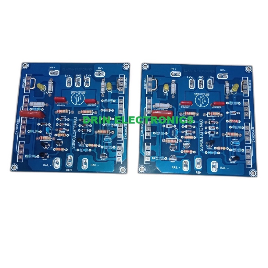 2PCS LOT MOSFET 3RU SIZE CLASS H STEP DRIVER PCB KIT 120 60 0 60 120VAC Shopee Philippines