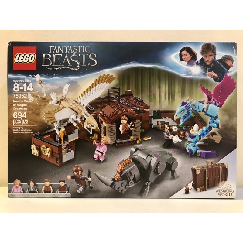 lego newt's case of magical creatures