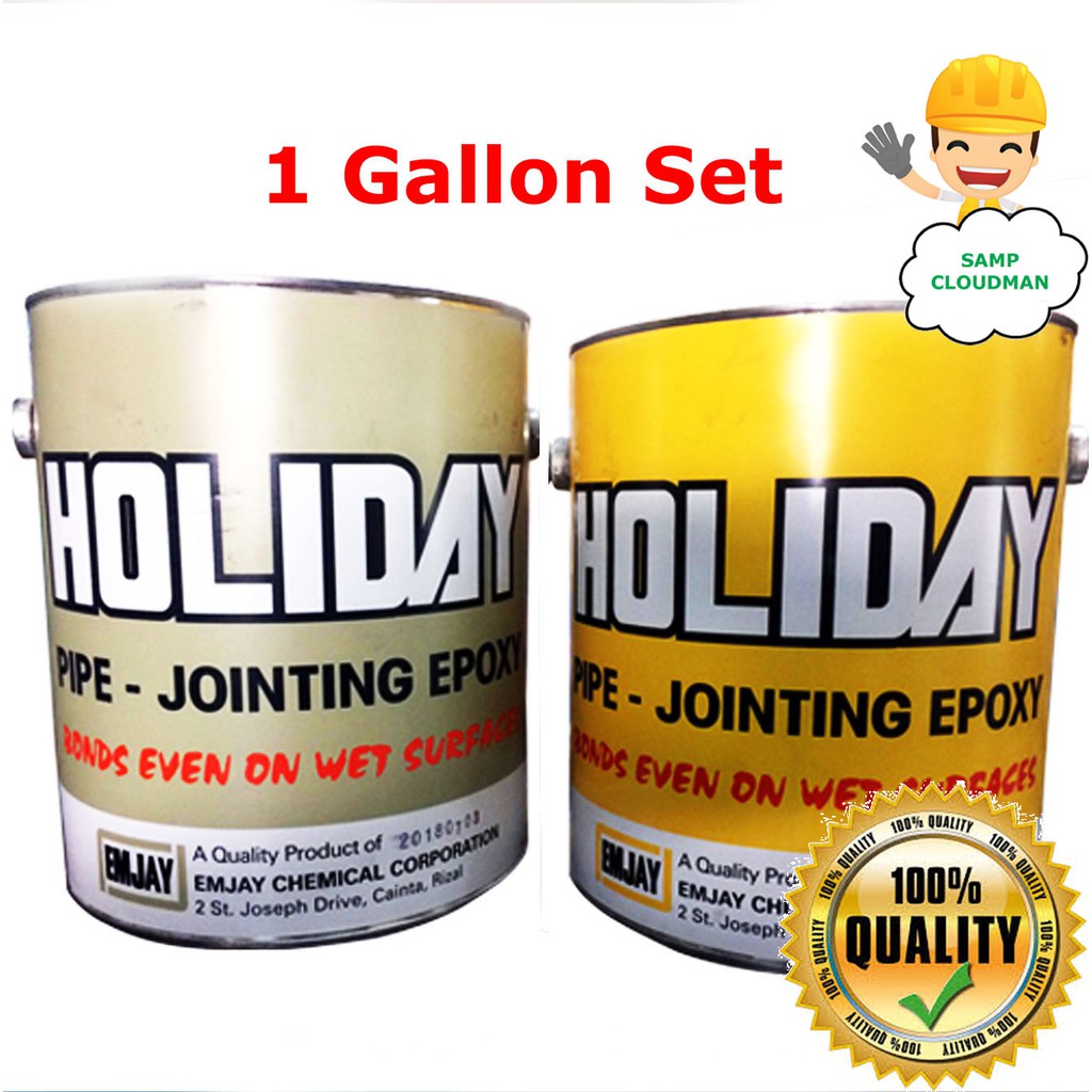 Holiday Pipe Jointing Epoxy A&B Gallon Set | Shopee Philippines