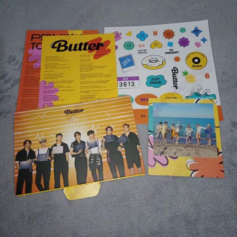 BTS butter album inclusions Shopee Philippines