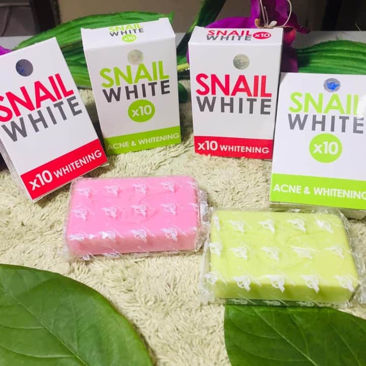 SNAIL WHITE X10 ACNE and WHITENING SOAP 70g
