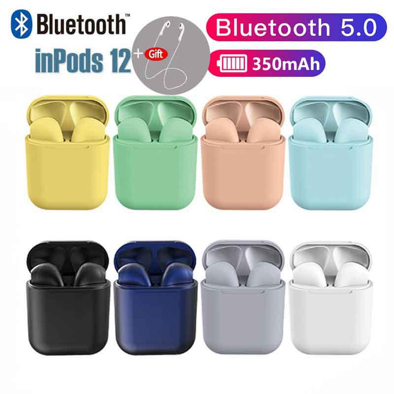 fone i12 tws inpods i12 bluetooth 5.0 earbuds touch