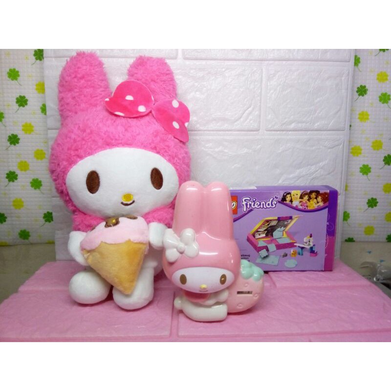 My Melody Plush, Mcdonald's x My Melody Dial Calendar and Lego Friends