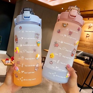 Tumbler Bottle Place Drinking Water 2L Liters 2L VIRAL KOREA AESTHETIC ...