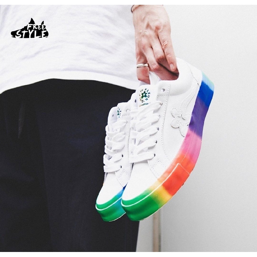 golf le fleur rainbow shoes