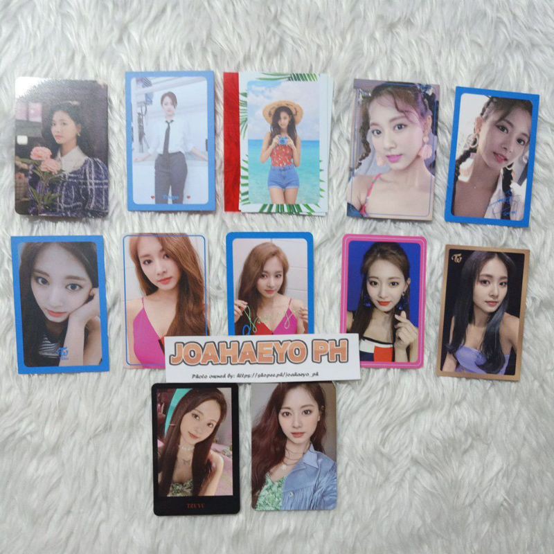 Twice Official Photocards #6 (tzuyu) 