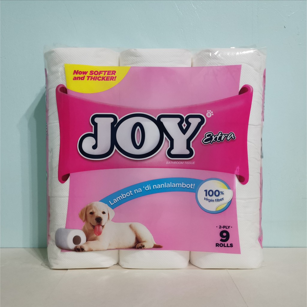 Joy Extra Bathroom Tissue (9 Rolls) | Shopee Philippines