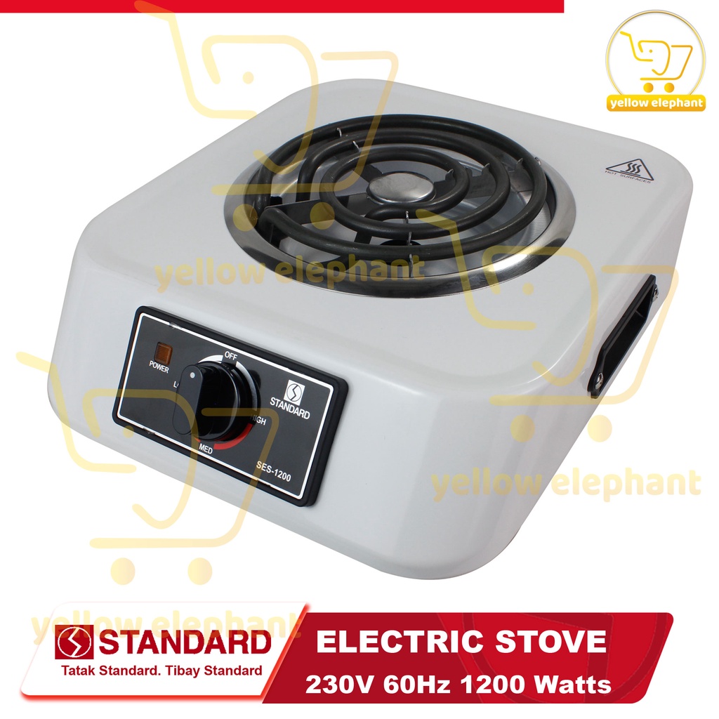 STANDARD Single Electric Stove 1200w Shopee Philippines