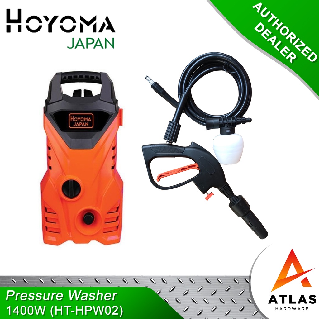 Hoyoma Portable Pressure Washer 1400W (HTHPW02) Shopee Philippines
