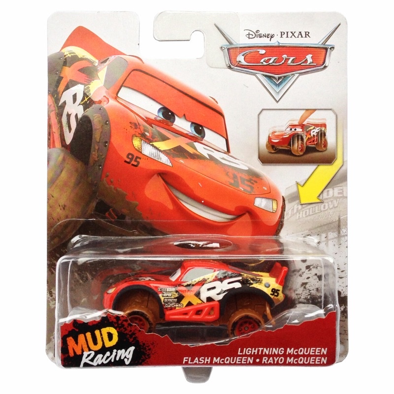 [OTW] Disney Pixar Cars Mattel Mud Racing Lightning McQueen | Shopee ...