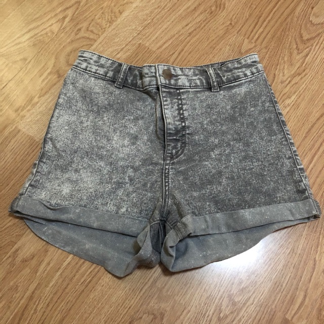 h&m high waisted shorts