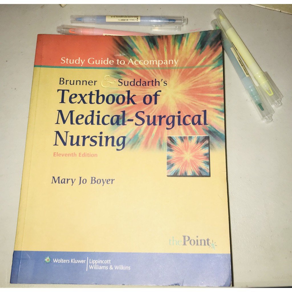 Nursing Book Brunner And Suddarths Textbook Of Medical Surgical