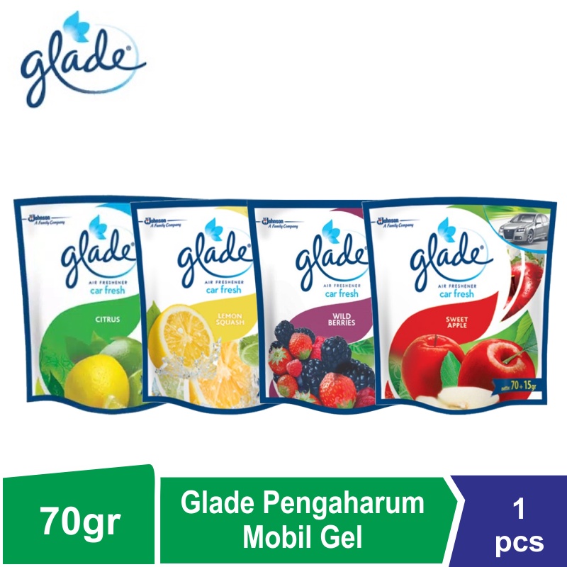 Glade 70gr Car Air Freshener Gel Shopee Philippines