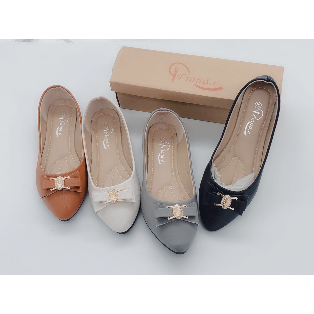 Korean Women Glossy Doll Shoe  Flat Shoes  818 74 Shopee  