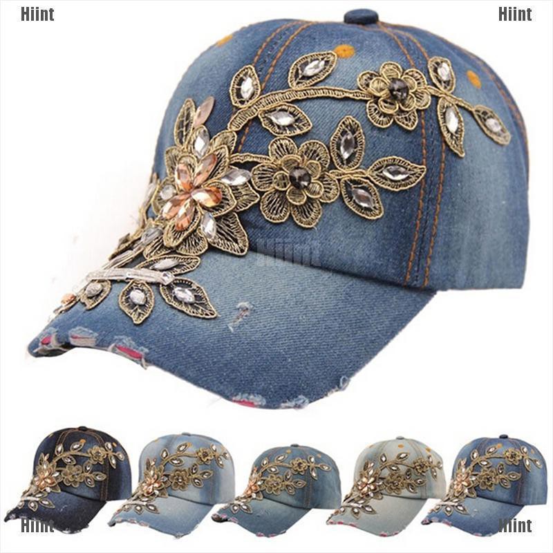 women's baseball caps with bling