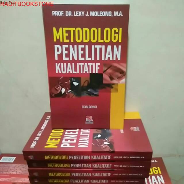 Metodologi Penelitian Kualitatif Book by Lexy Moleong | Shopee Philippines