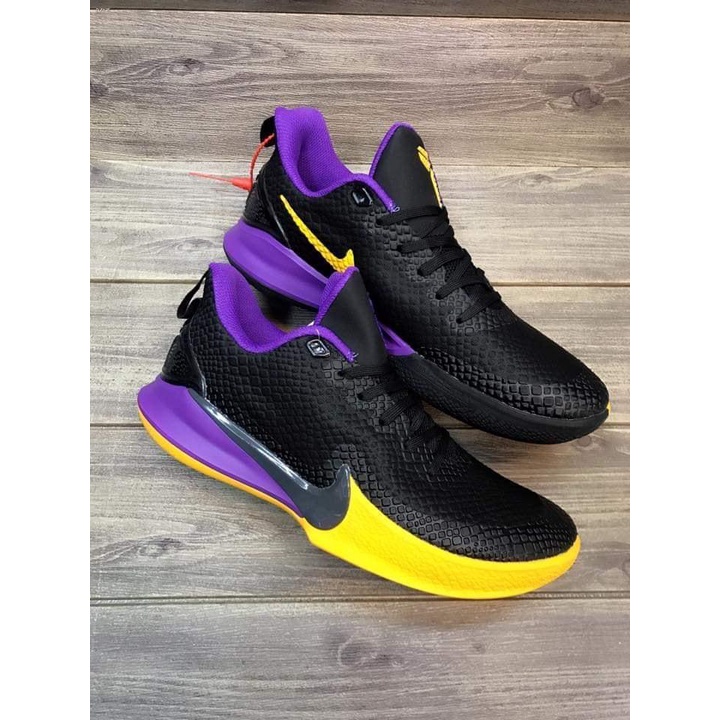 kobes shoes black and yellow