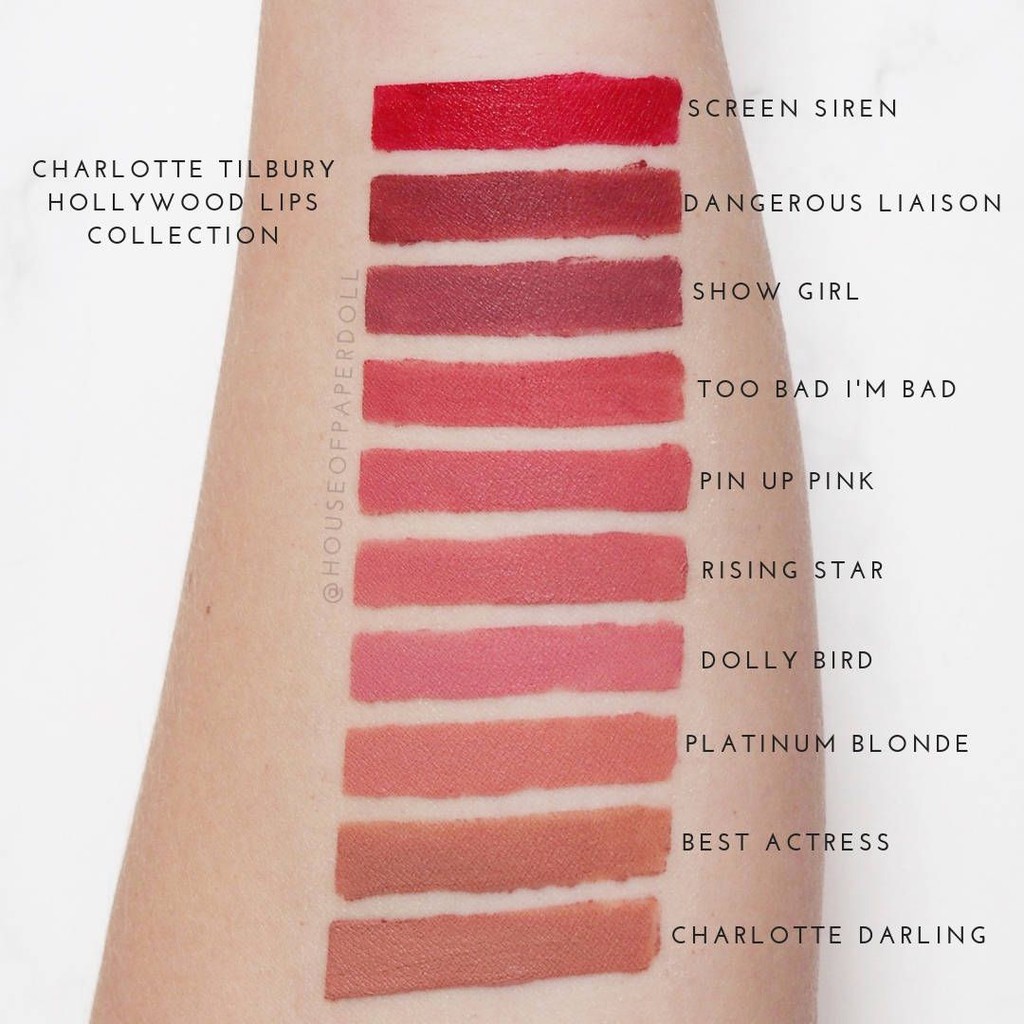 best actress charlotte tilbury