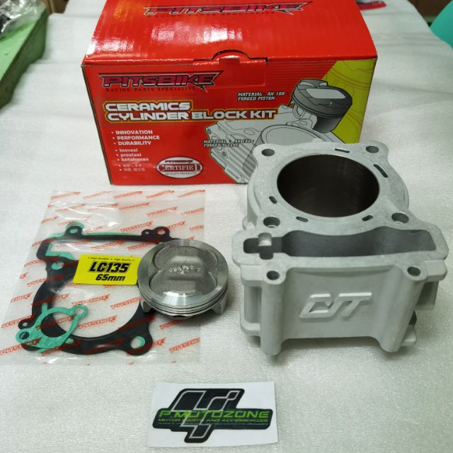 PiTSBIKE Racing Ceramic Cylinder Block Kit Yamaha Sniper135mx/Sniper150