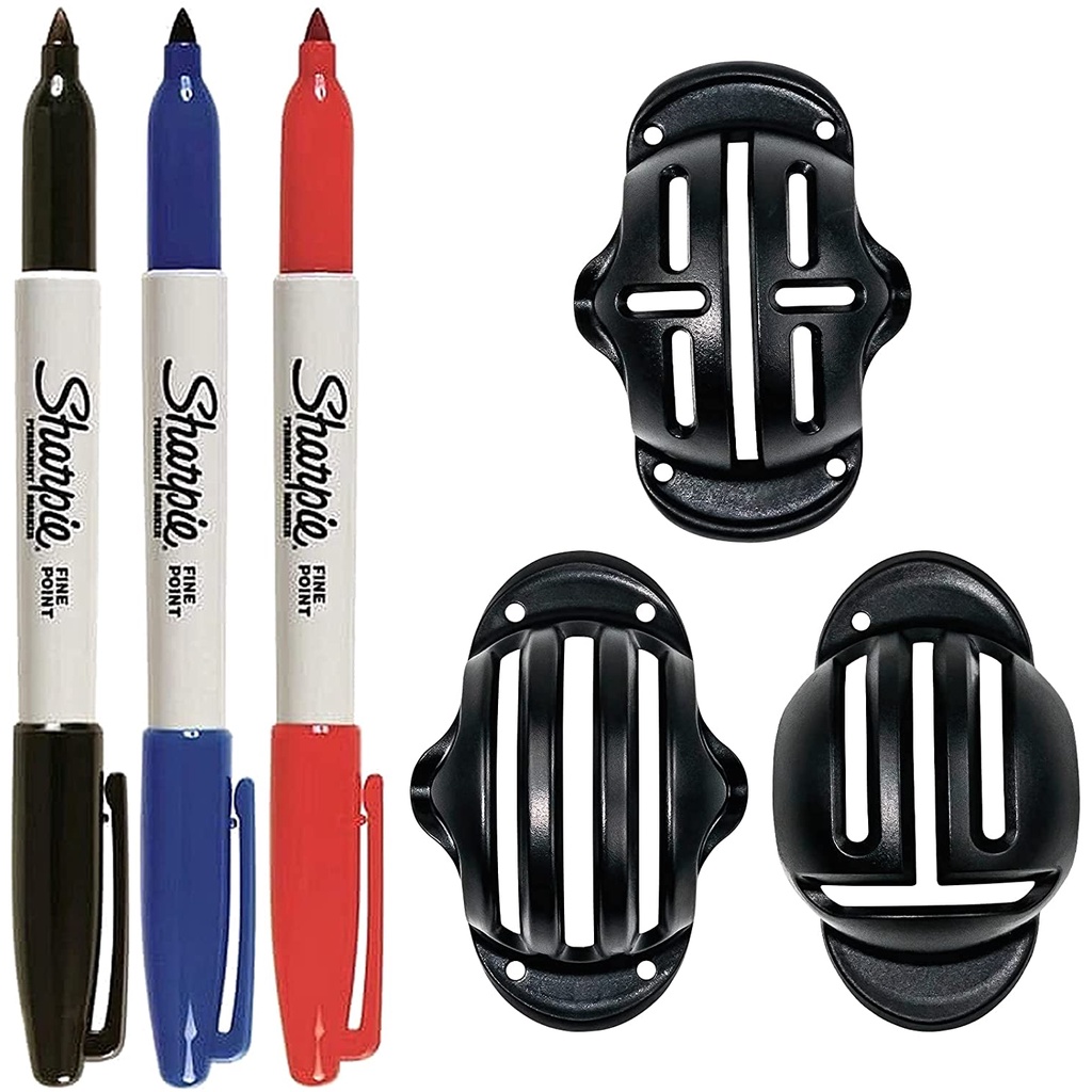 SAPLIZE 46 Pack Golf Ball Line Drawing Marker Golf Ball Liner Golf