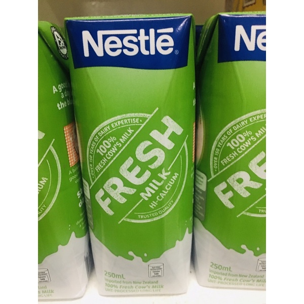 NESTLE FRESH MILK / LOWFAT / NONFAT MILK 250ml and 1L Shopee Philippines