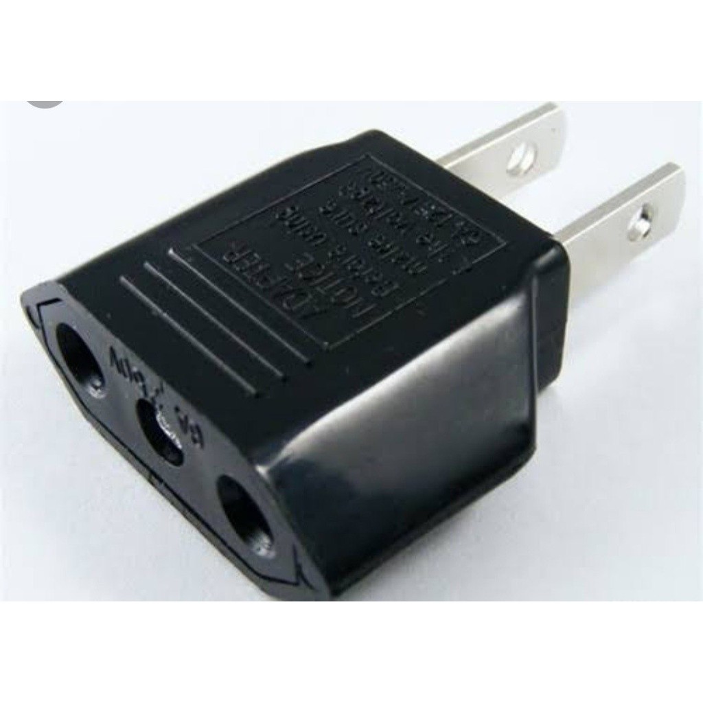 Round To Flat Adaptor Plug Shopee Philippines
