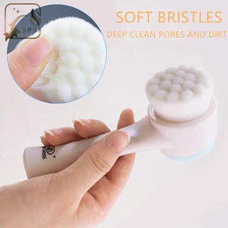 Silicone Facial Cleanser Brush Face Cleansing Massage Face Washing Product Skin Care Tool 3D #3