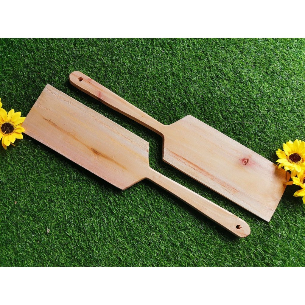 WOODEN PIZZA PADDLE (26X5.5") MADE WITH 100 GOOD QUALITY WOOD Shopee