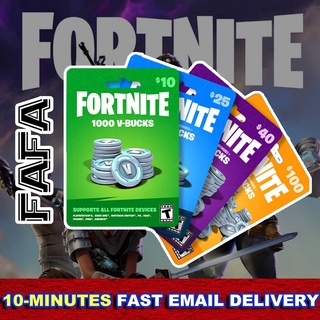 Fortnite Vbucks V Bucks Gift Card 1000 2800 5000 Shopee Philippines