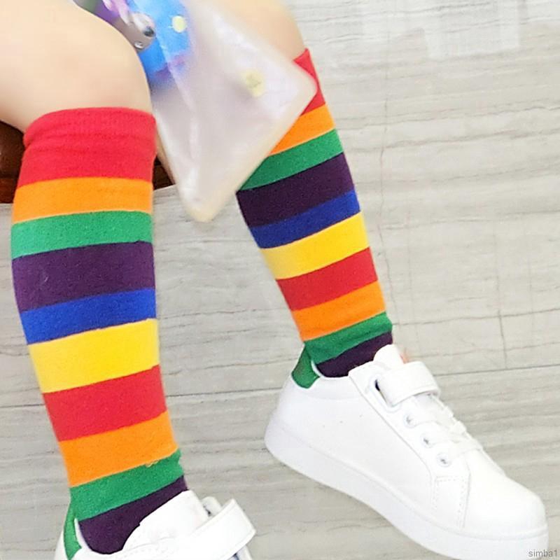 rainbow baby socks