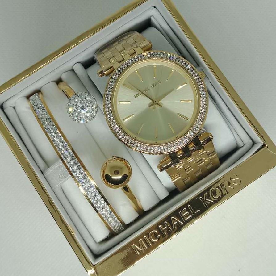 mk darci watch gold