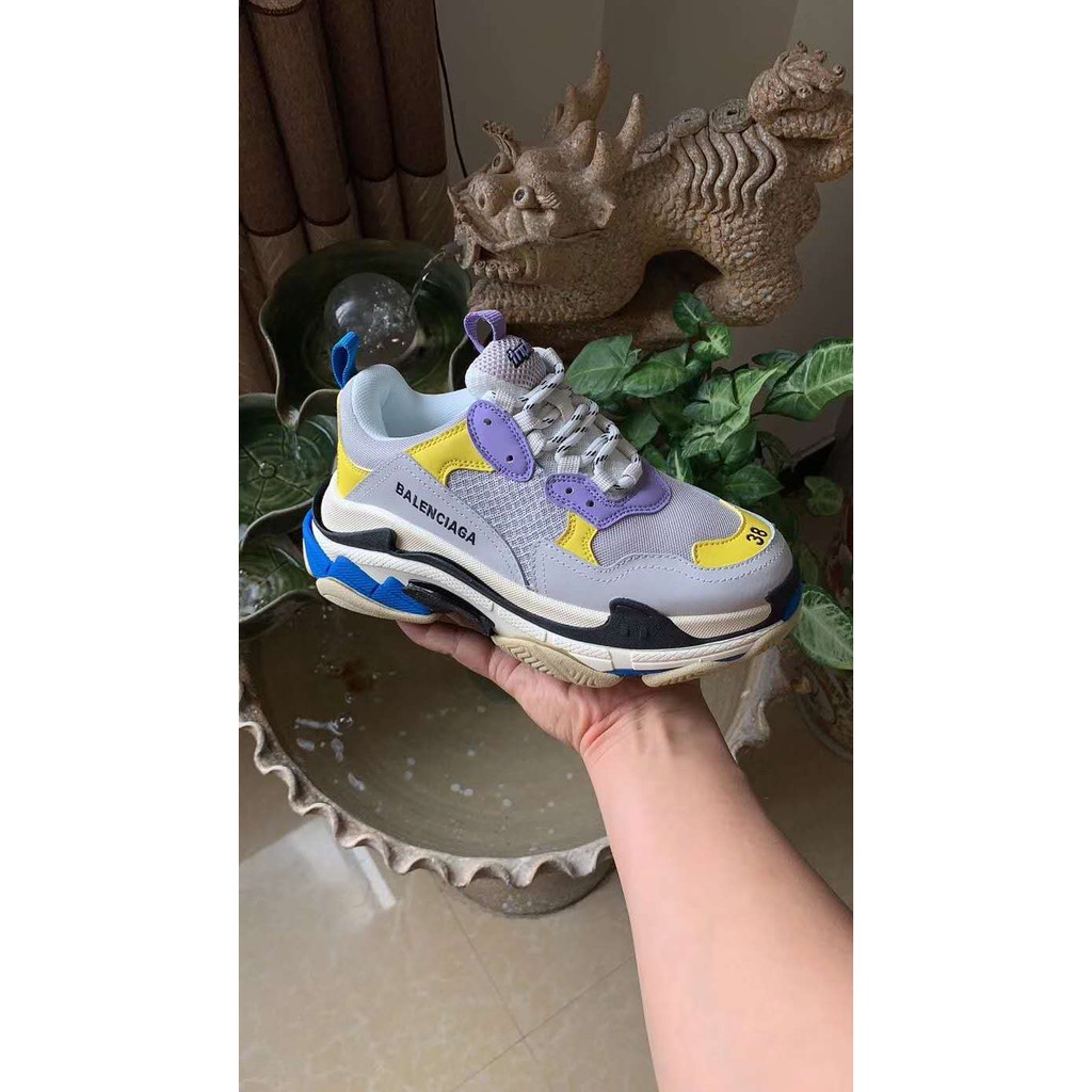 purple grey balenciaga