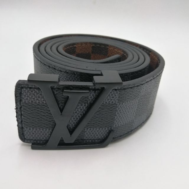 all black lv belt