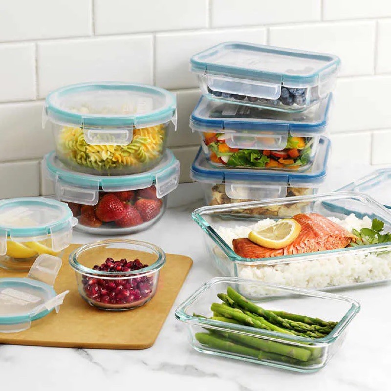 Snapware Pyrex 18-piece Glass Food Storage Set | Shopee Philippines