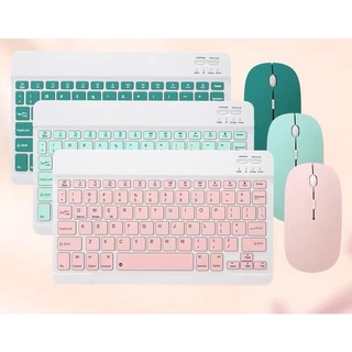 NEUTEQ Mini Rechargeable Bluetooth Keyboard with Mouse set FOR Tablet Smart Phone