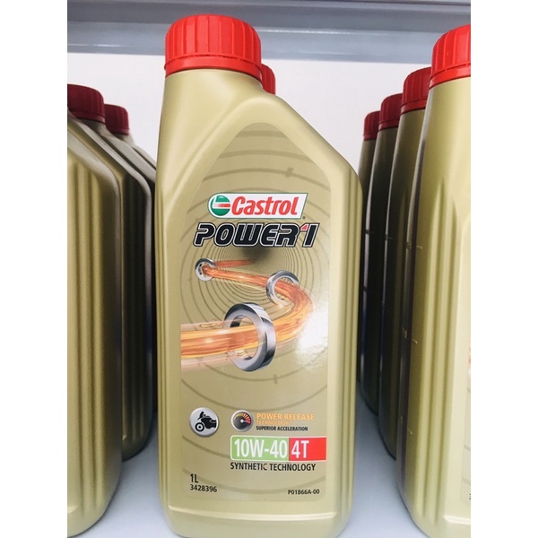 CASTROL 10W40 POWER l (1L) Engine oil (Original!) | Shopee Philippines