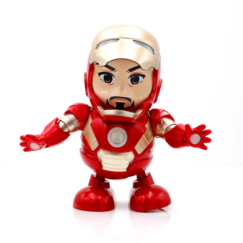 dancing robot iron man