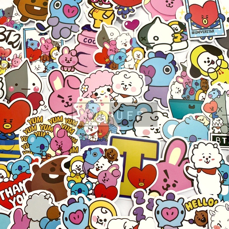 BT21 (Random Stickers) | Shopee Philippines