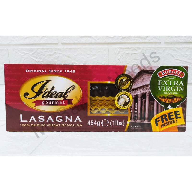Ideal Lasagna Pasta 454g (Original Packaging) Shopee Philippines